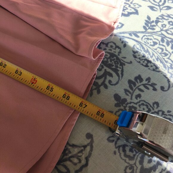 BHLDN Seraphine Crepe Maxi Low Back Bridesmaid Elegant Dress sz 0 Lilac Smoke - Picture 14 of 14